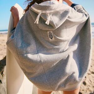 FP Movement by Free People Gray Hoodie Sweater